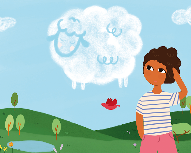 illustrazione da il gioco della nuvola